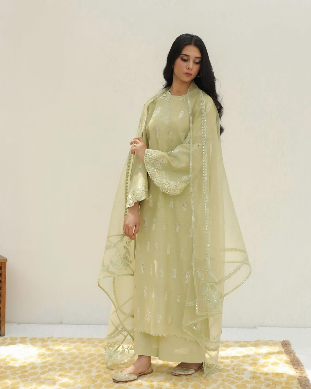 Baad-e-Saba | 3-piece stitched suit