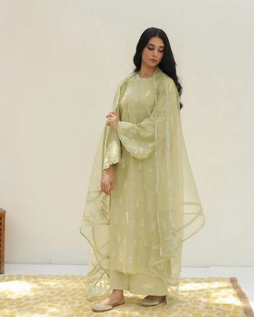 Baad-e-Saba | 3-piece stitched suit