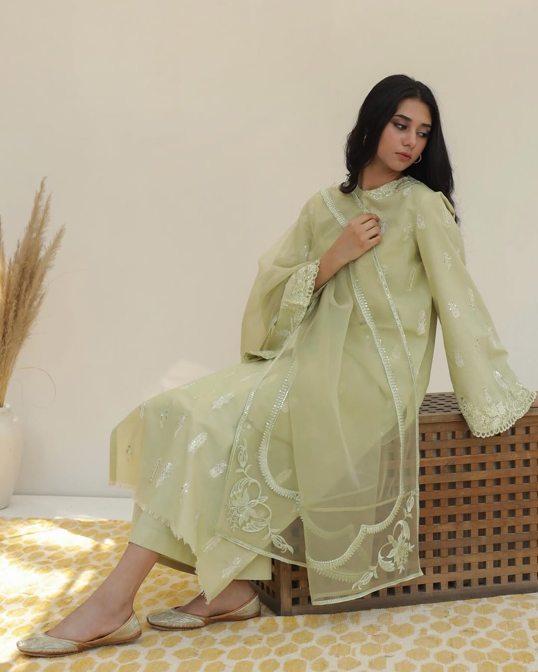 Baad-e-Saba | 3-piece stitched suit
