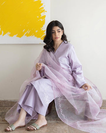 Lilac Moon | 3-piece stitched suit