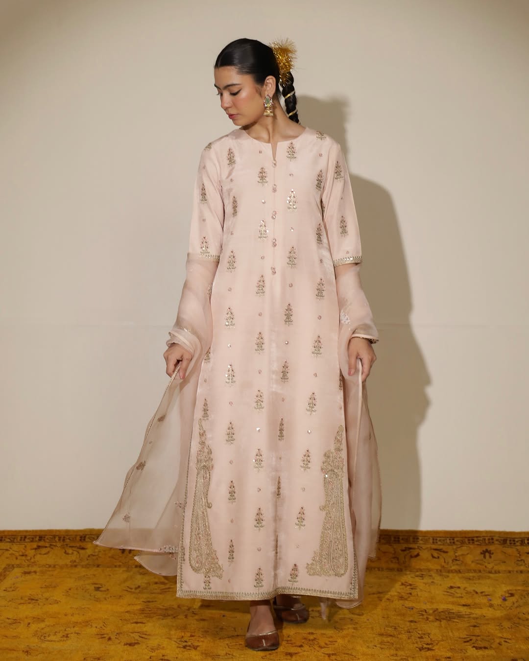 Petal Haze |  3-Piece Stitched Suit